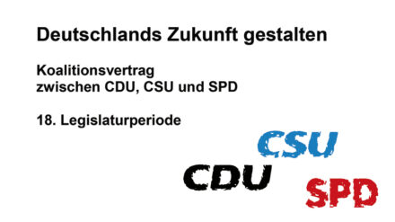 Union und SPD wollen Deutschlands Zukunft gestalten - seit Mittwoch weiß die Republik auch, wie