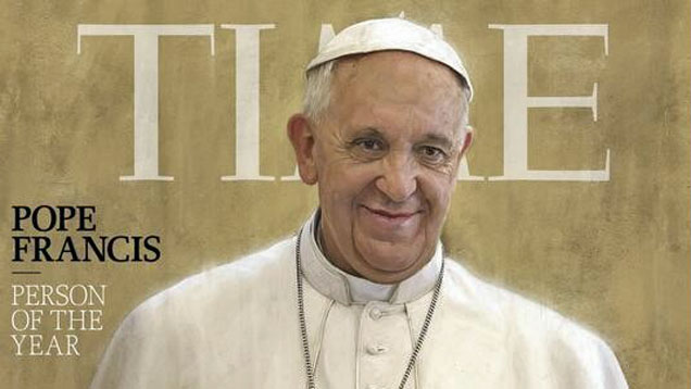 Der Papst ist Time-Persönlichkeit des Jahres