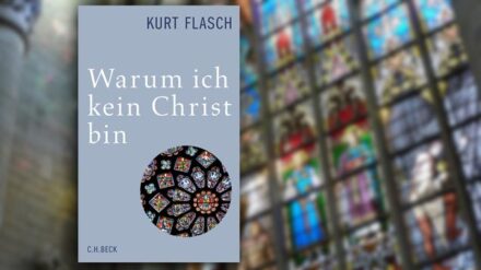 Kurt Flasch kritisiert in seinem Buch christliche Glaubensüberlieferungen.