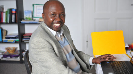 Valens an seinem Schreibtisch: Gute Arbeit zu leisten, ist ihm wichtig