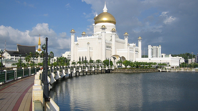 Moschee in Bandar Seri Begawan, der Hauptstadt von Brunei