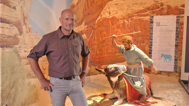 Die Geschichte von Bileam und seiner sprechenden Eselin ist die Lieblingsszene von Museumsdirektor Kai Füldner