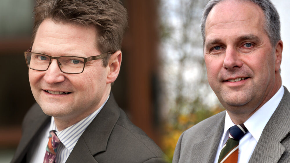 "Mission unter falscher Flagge stößt auf Kritik: Christoph Irion (links), Michael Diener (rechts)