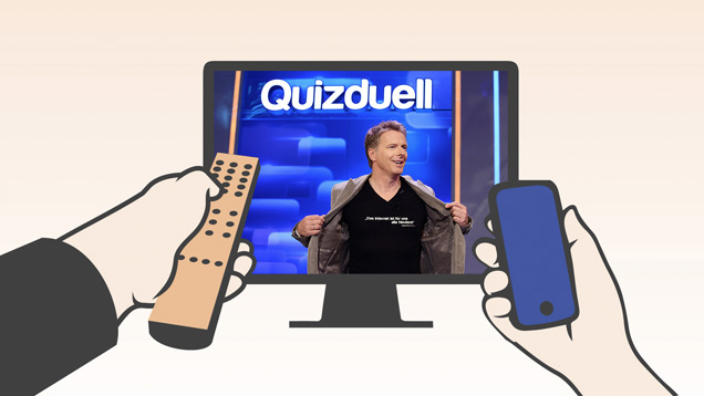 Die ARD-Show „Quiz-Duell“ mit Jörg Pilawa lief nur kurz. Doch Smartphones und Tablets wollen die Fernsehsender mehr ins Programm einbinden