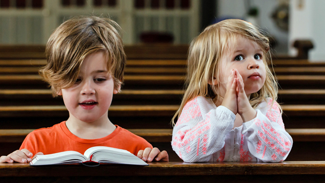 Die Kirche spielt für Eltern und Kinder bei der Erziehung kaum eine Rolle