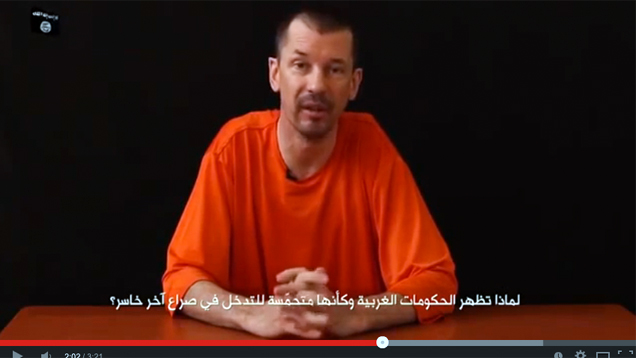 Der Journalist John Cantlie ist seit 2012 in IS-Gefangenschaft. Nun benutzt ihn die Terrororganisation für ein Propaganda-Video