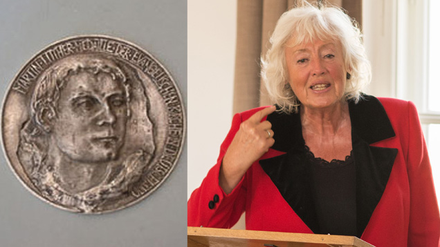 Die Martin-Luther-Medaille verleiht die Evangelische Kirche in Deutschland in diesem Jahr an die SPD-Politikerin Renate Schmidt