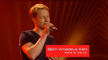 Für Gott habe er seinen Auftritt bestritten: Björn Kahl bekannte sich bei „The Vocie of Germany” als Christ