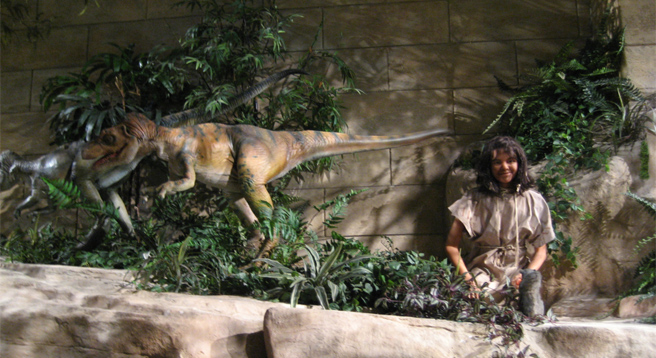 Der Welt-Autor hat sich auf Spurensuche in das Creation Museum in Kentucky begeben. Hier ist ein Exponat des Museums zu sehen