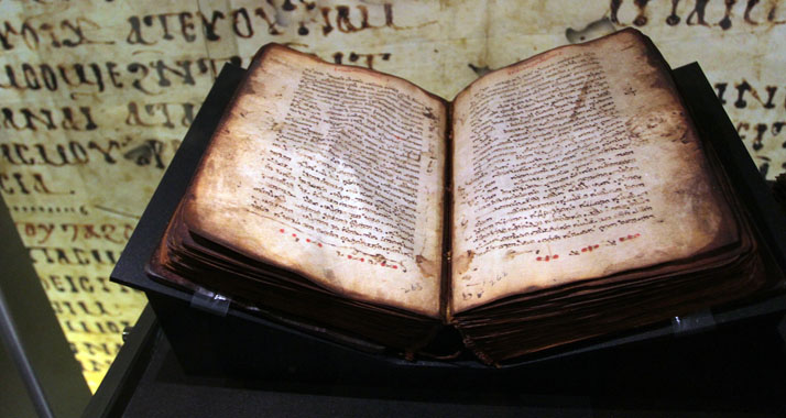 Der Text des Neuen Testaments ist aus Abschriften zusammengestellt, wie dieses Manuskript in syrischer Sprache aus dem 11. Jahrhundert