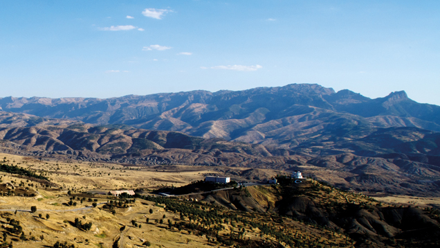 Auf dem Cudi-Gebirge südlich des Ararat in der Türkei vermuten Forscher den Landeplatz der Arche Noah