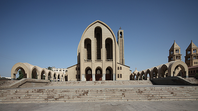 Die Markuskathedrale in Kairo ist die Kathedralkirche des Papstes und Patriarchen von Alexandria der Koptischen Kirche