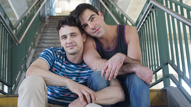 James Franco (l.) und Zachary Quinto als schwules Paar im Film  „I am Michael"