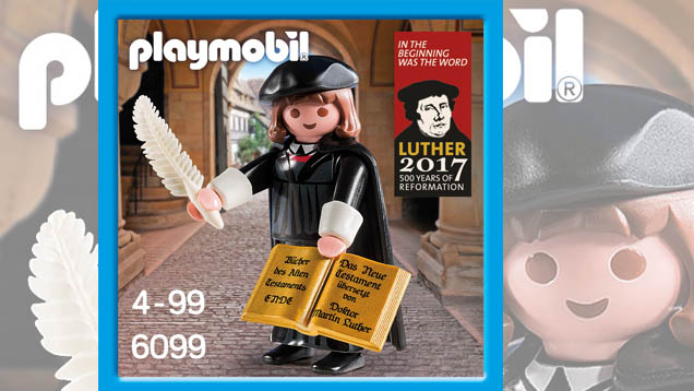 Den Luther von Playmobil gibt es nun. Wo bleiben die Wartburg und Katharina von Bora, fragen sich Fans