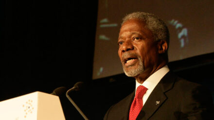 Die Kirchentagsbesucher in Stuttgart dürfen sich unter anderem auf den ehemaligen UN-Generalsekretär Kofi Anan freuen