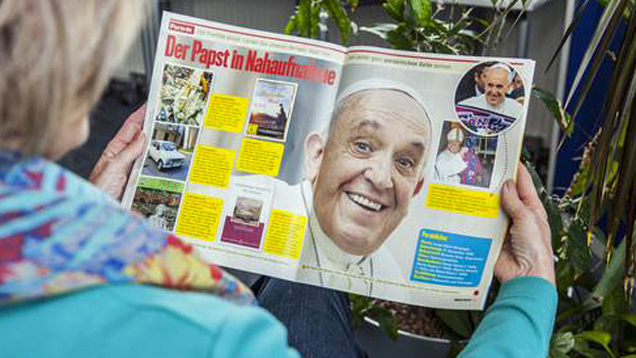 „Mein Papst” richtet sich an Frauen ab 40 Jahren