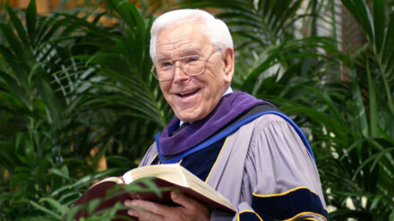 Robert Harold Schuller, Gründer der Crystal Cathedral Ministries in Garden Grove