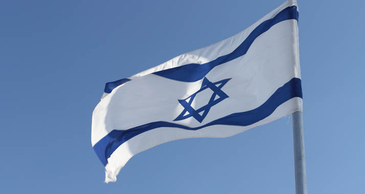 Unerwünscht bei einem Spiel der 2. Bundesliga in Berlin: Die israelische Flagge