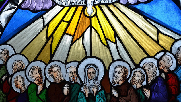 An Pfingsten, so lehrt es die Bibel, fiel der Heilige Geist auf die Christen herab