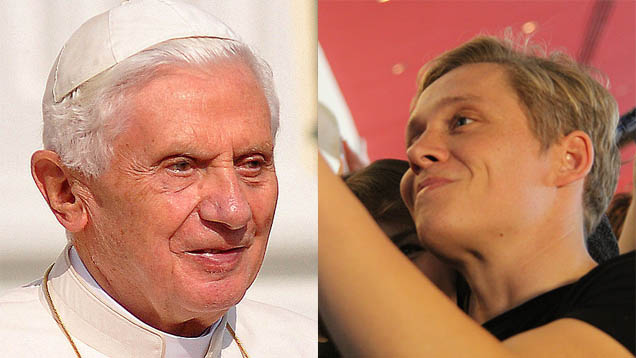 Der Schauspieler und Regisseur Matthias Schweighöfer will das Leben von Papst Benedikt XVI. auf die Leinwand bringen
