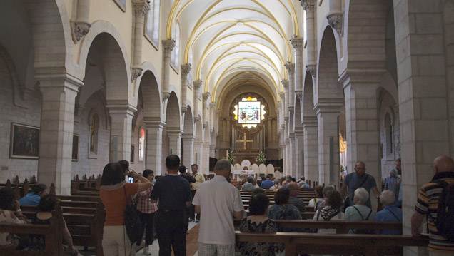 Arabische Christen können die Geburtskirche in Bethlehem besuchen, für Juden ist es zu gefährlich