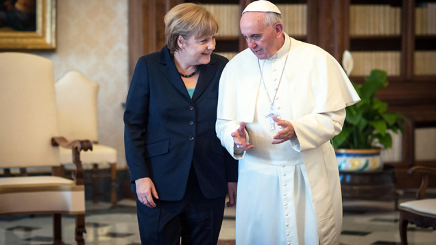 Obwohl viele Deutsche gegen religiösen Einfluss auf die Politik sind, heißen viele Papst Franziskus' politisches Engagement gegen den Klimawandel gut