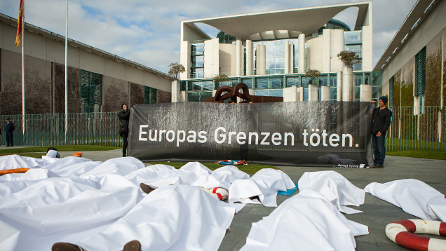 Demonstration für Flüchtlinge im April in Berlin: Die Debatte ist emotional aufgeladen