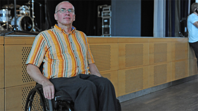 Einen beeindruckenden Einblick in sein Leben als Querschnittsgelähmter gab Matthias Netwall im Rahmen der Allianzkoferenz in Bad Blankenburg