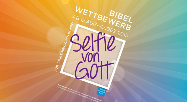 Im kommenden Schuljahr können Schüler in Nordrhein-Westfalen an dem Wettbewerb "Selfie von Gott" teilnehmen