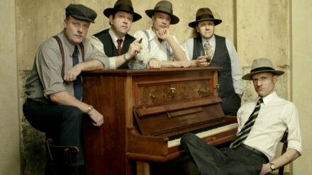 Gehen im September auf Kirchentour: „Die Prinzen“ mit Henri Schmidt, Sebastian Krumbiegel, Jens Sembdner, Tobias Künzel und Wolfgang Lenk (v.l.n.r.)