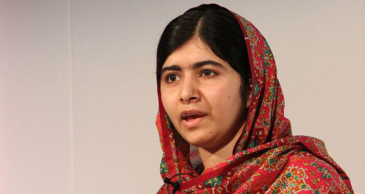 Die jüngste Friedensnobelpreisträgerin Malala Yousafzai kämpft um das Recht auf Bildung für Mädchen.