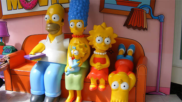 Die fünfköpfige Familie ist Kult: was die Simpsons mit Religion am Hut haben, hat Sebastian Moll jetzt in einem Buch veröffentlicht