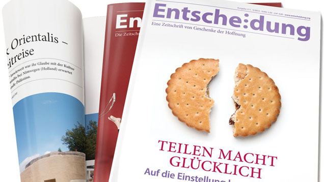 Die letzte reguläre Ausgabe der Zeitschrift „Entscheidung“ erscheint im November