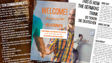 Das Magazin bietet praktische Tipps für Flüchtinge, beispielsweise wie sie in Sport- und Musikvereinen oder bei der Freiwilligen Feuerwehr soziale Kontakte knüpfen können