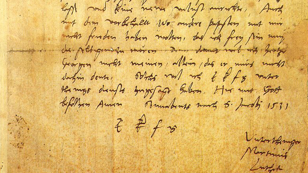 Originalschriften von Martin Luther werden am Samstag in das UNESCO-Dokumentenerbe aufgenommen