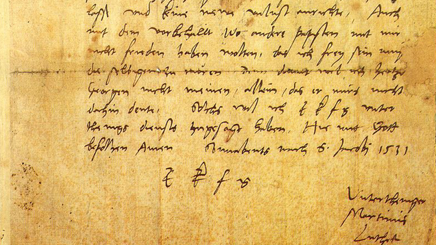 Originalschriften von Martin Luther werden am Samstag in das UNESCO-Dokumentenerbe aufgenommen