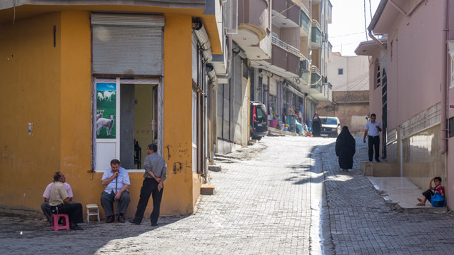 Die Stadt Cizre in friedlicheren Zeiten im September 2013