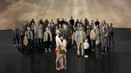 So sah die Aufführung des Theaterstücks „Bibeln“ in Göteborg aus