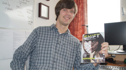 Daniel Höly ist der festen Überzeugung, dass eine gedruckte Zeitschrift mit der richtigen Themensetzung Zukunft hat