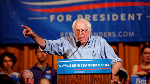 Macht sich mit unhaltbaren Behauptungen in Israel unbeliebt: Bernie Sanders