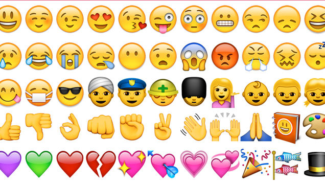 Diese und andere Emojis werden in der neuen Emoji-Bibel auftauchen
