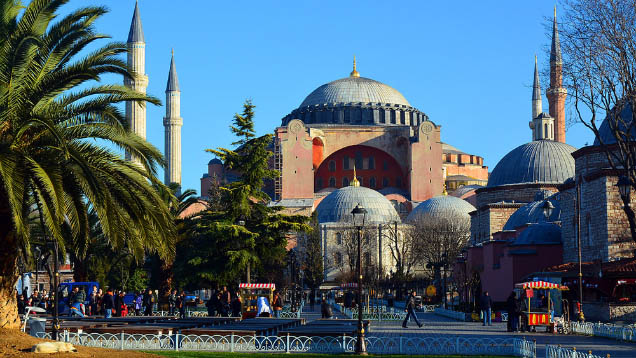 In der Hagia Sophia war es die letzten 80 Jahre verboten, Koranverse auszurufen