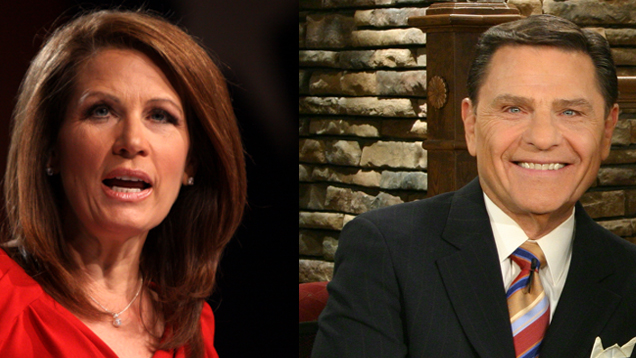 Die ehemalige Kongressabgeordnete Michele Bachmann und der Fernsehpfarrer Kenneth Copeland wollen Donald Trump beraten
