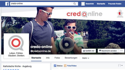 Bei Facebook schon präsent, ab dem 1. Juli hat www.credo-online.de auch eine eigene Internetseite