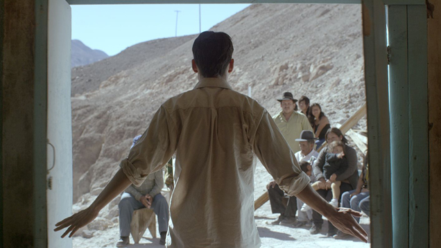 Im chilenischen Wettbewerbsbeitrag „The Blind Christ“ wandelt Protagonist Michael auf den Spuren Jesu