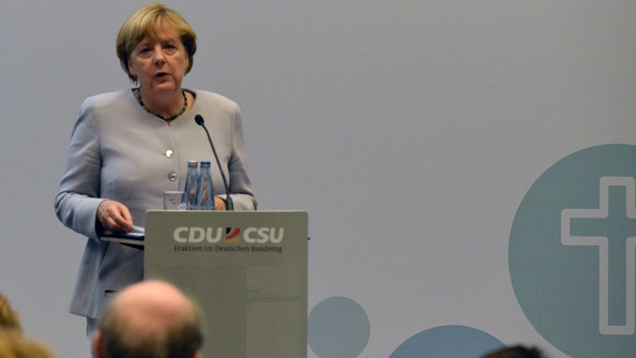 Bundeskanzlerin Angela Merkel (CDU) sprach am Mittwoch auch über das Thema Vollverschleierung in Deutschland