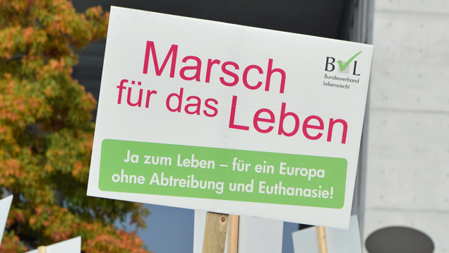 Veranstalter des „Marsch für das Leben“ ist der Bundesverband Lebensrecht (BVL)