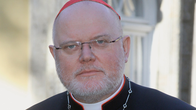 Beim Jahresempfang der Katholischen Kirche erklärte Kardinal Reinhard Marx die Hilfe seiner Kirche bei der Bewältigung der Flüchtlingsfragen