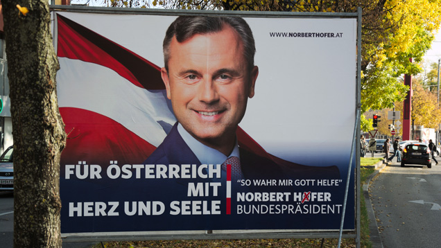 Die Wahl in Österreich steht im Dezember an: Rechtspopulist Hofer wirbt mit dem Satz „So wahr mir Gott helfe“