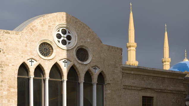 Die griechisch-orthodoxe St. George's-Kathedrale in Beirut